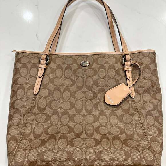 COACH Handbags - COACH Peyton Signature Zip Top Tote Y2K